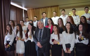 Balul bobocilor în L.T.,,Olimp” din Sîngerei